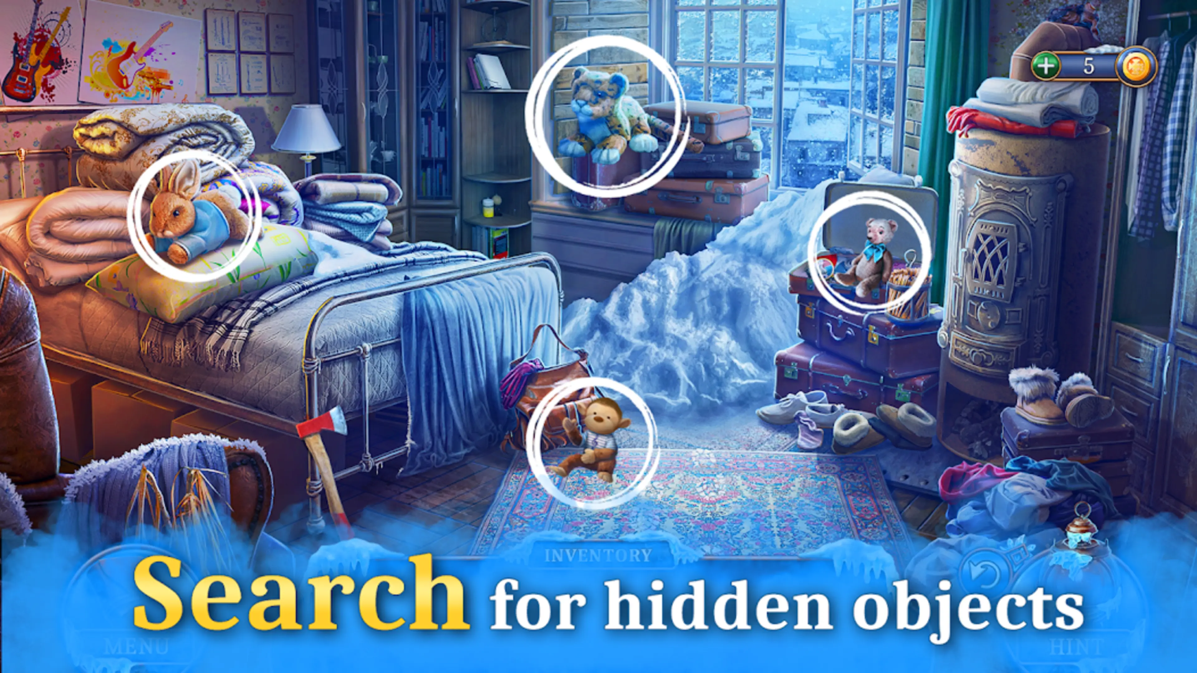 Search for hidden objects