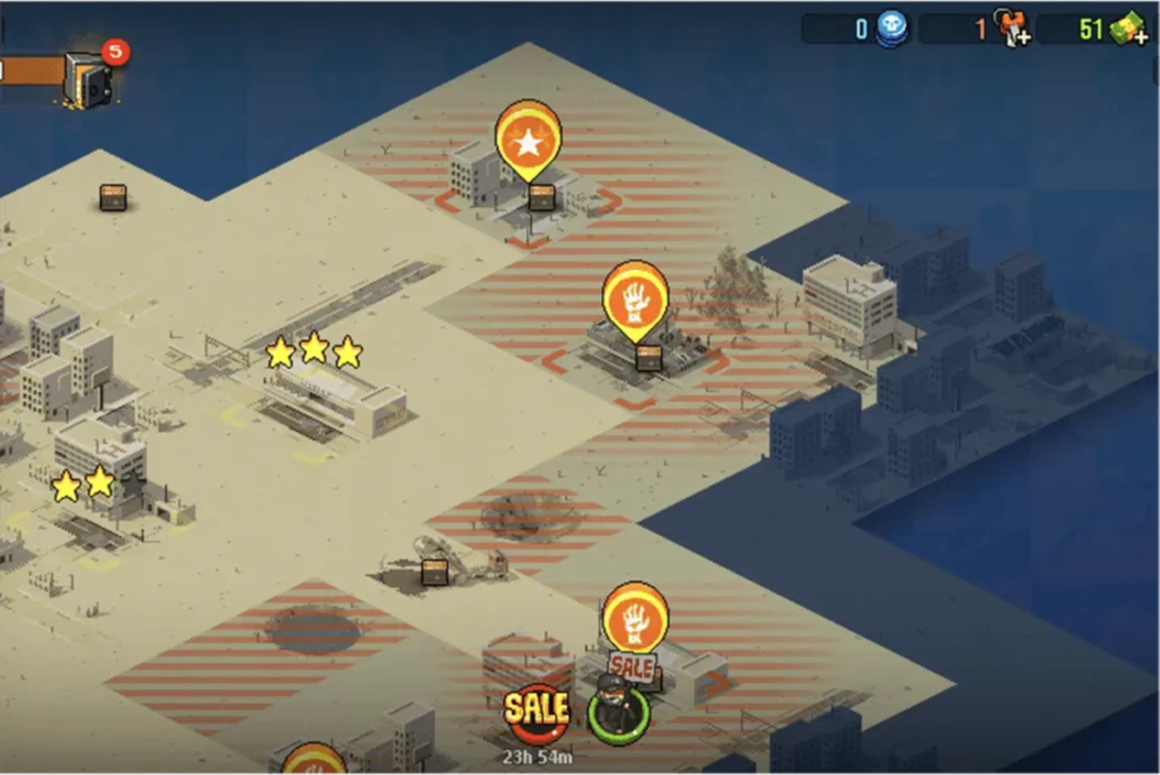 Explore a post-apocalyptic world