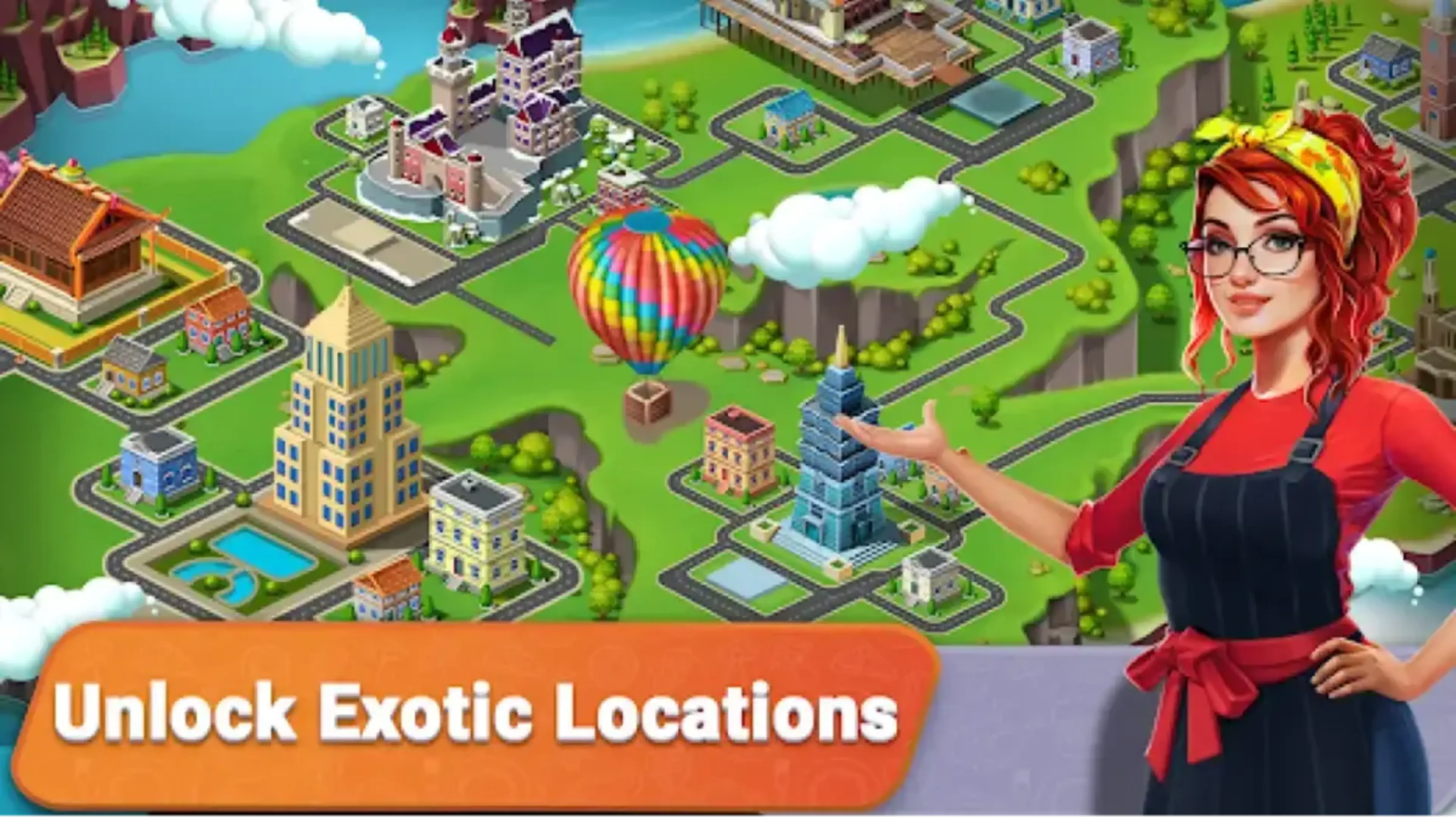 Unlock exotic locations