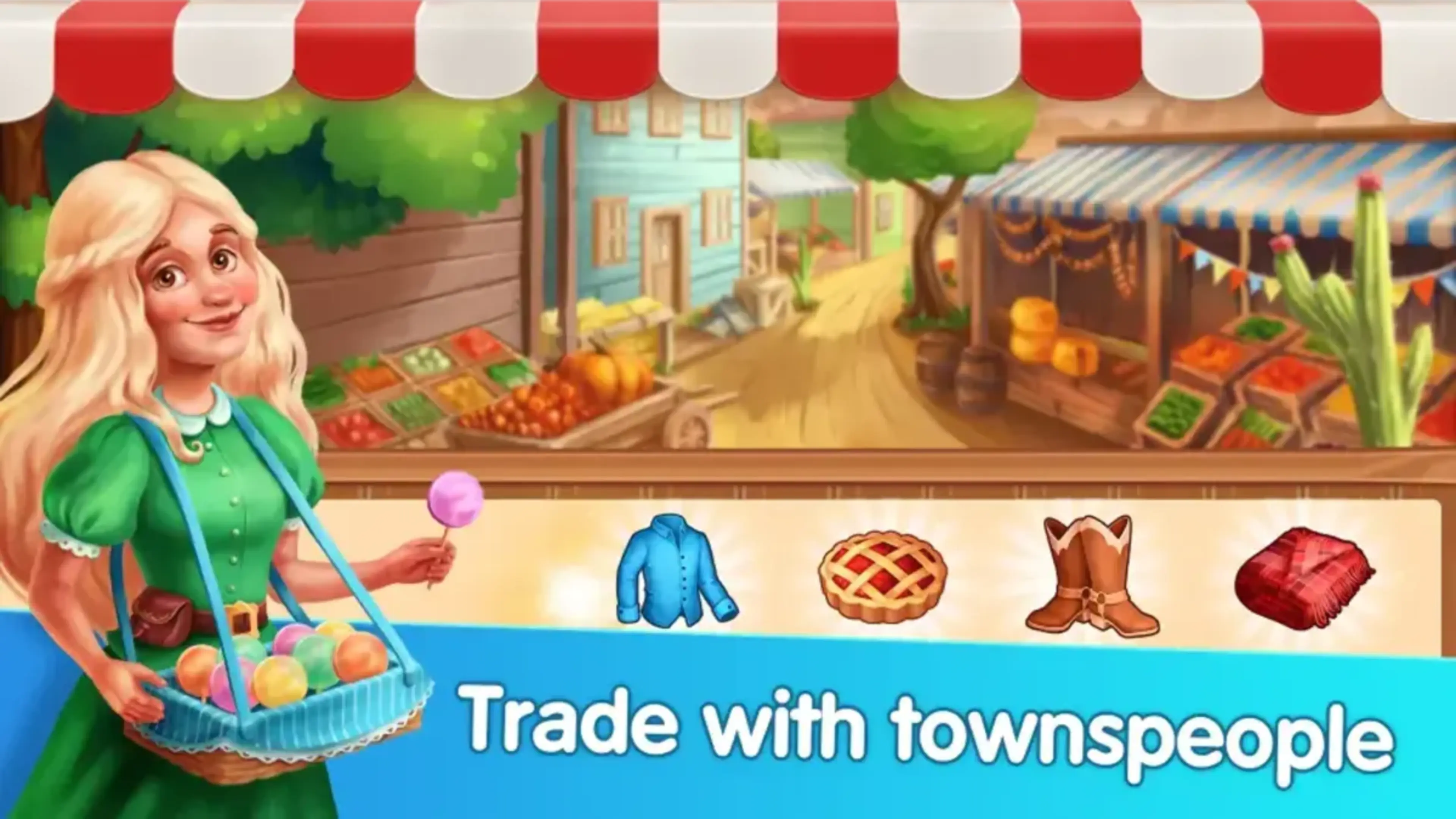Trade with townspeople